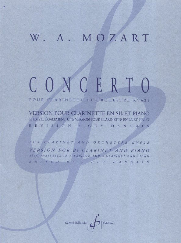 MOZART W.A. - CONCIERTO LA M - KV.622
