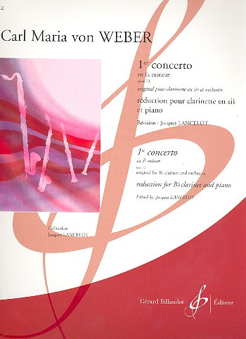 WEBER C.M. - CONCIERTO Nº1 FA m - OP.73