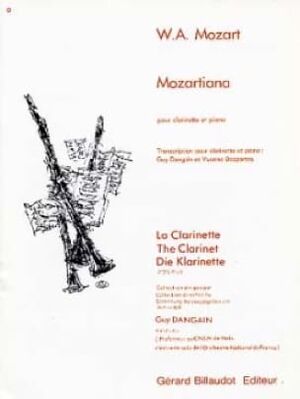 MOZART W.A. - MOZARTIANA -CLARINETE