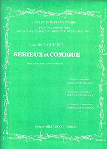 BROUQUIERES J. - SERIO Y COMICO -