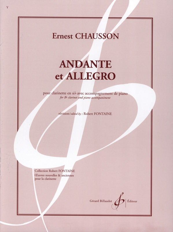 CHAUSSON E. - ANDANTE Y ALLEGRO -