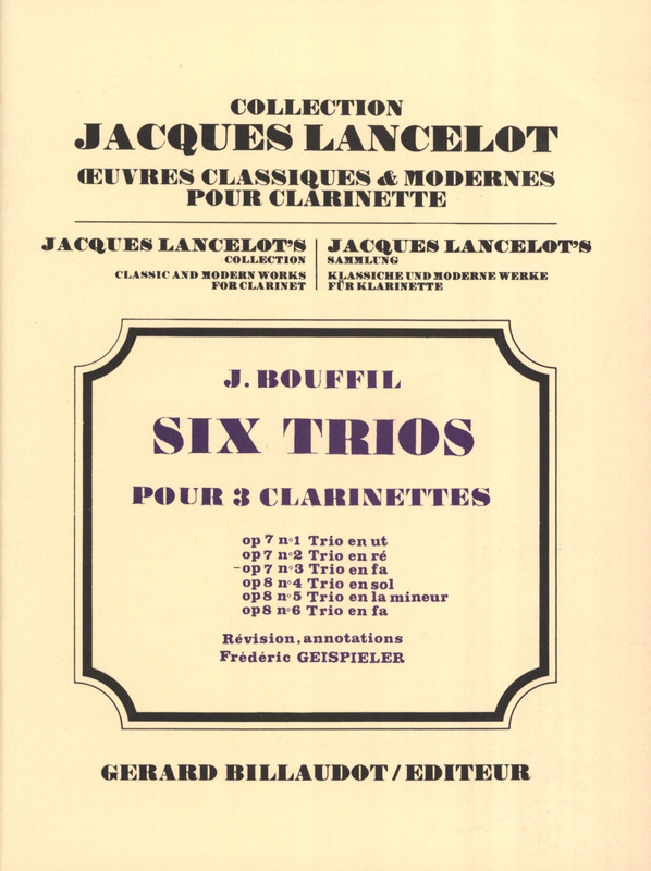 BOUFILL J. - TRIO FA - OP.7 Nº3