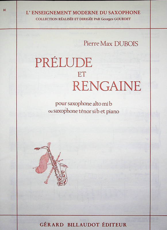 DUBOIS P.M. - PRELUDE ET RENGAINE -