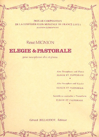 MIGNION R. - ELEGIA Y PASTORAL -