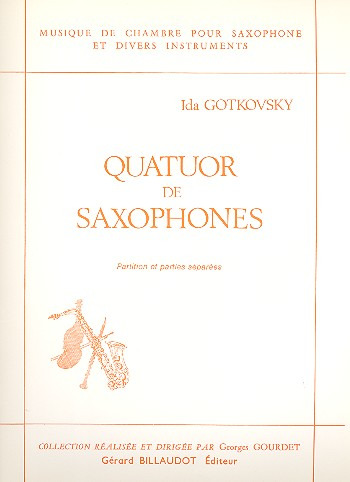 GOTKOVSKY I. - QUATOUR  DE SAXOPHONES