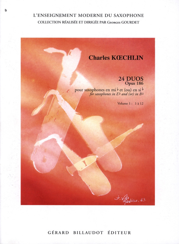 KOECHLIN CH. - DUOS V.1 (24) - OP.186
