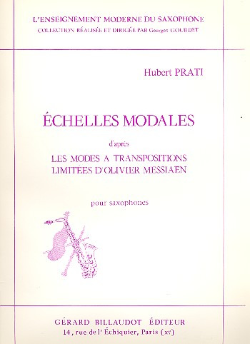 PRATI H. - ECHELLES MODALES (MESSIAEN) -
