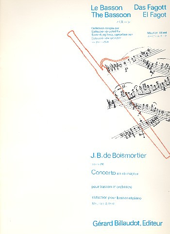 BOISMORTIER J.B. - CONCIERTO RE M - OP.26