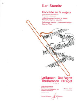 STAMITZ C. - CONCIERTO FA M - FAGOT Y PIANO -