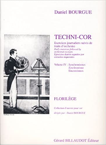 BOURGUE D. - TECHNI-COR V.4 (SINCRONISMO) -