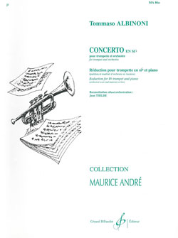 ALBINONI T. - CONCIERTO SIb M - OP.9 Nº11