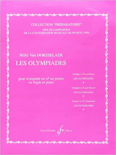 DORSSELAER W. - LAS OLIMPIADAS - TROMPETA Y PIANO -
