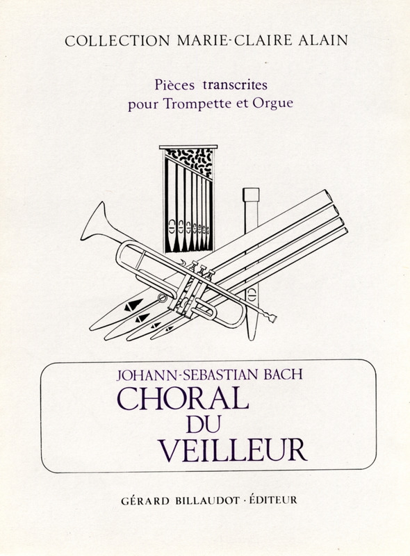 BACH J.S. - CHORAL DU VEILLEUR -