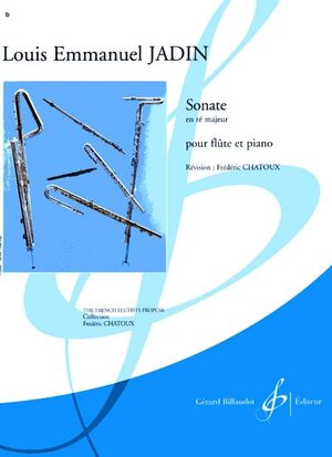 JADIN L.M - SONATA RE M FLAUTA Y PIANO