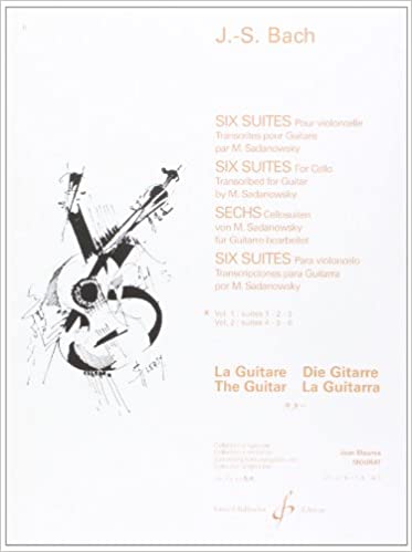 BACH J.S. - SUITES (6) V.1  - BWV.1007/8/9 (GUITARRA) ORIGINALES DE CELLO