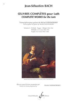 BACH J.S. - OBRAS COMPLETAS PARA LAUD V.3 - BWV.998-1000