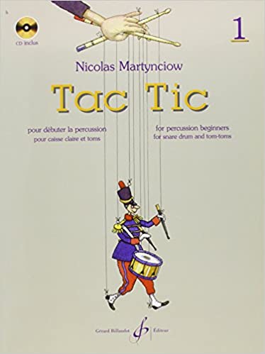 MARTYNCIOW N. - TAC TIC PARA PERCUSION V.1 (+CD)