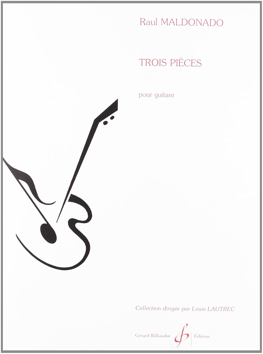 R.Maldonado.- Trois pieces (Guitarra)