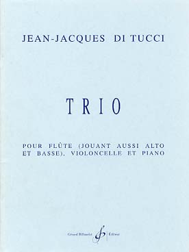 DI TUCCI J. - TRIO (FLAUTA VIOLONCELLO Y PIANO)