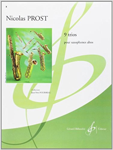 PROST N. - TRIOS (9) SAXOS ALTOS