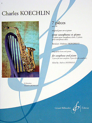 KOECHLIN CH. - PIEZAS (7) (SAXO/P)