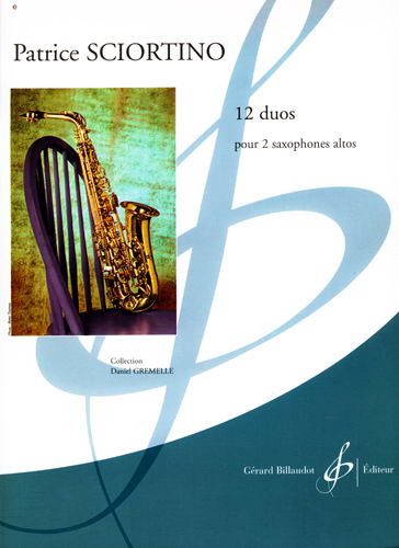 SCIORTINO P. - DUOS (12)  (2SAXOS)