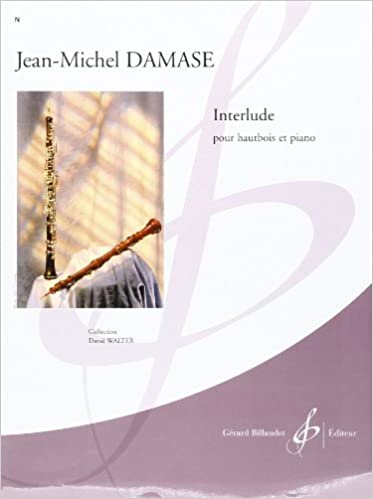 DAMASE J.M. - INTERLUDE - OBOE Y PIANO -