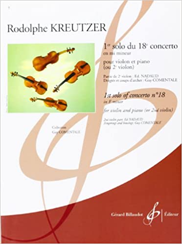 KREUTZER R. - 1º SOLO DE 18º CONCIERTO- VIOLIN