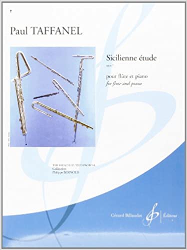 TAFFANEL P. - SICILIANA ESTUDIO OP 7