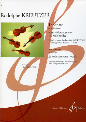 KREUTZER R. - 1ª SONATA MIb M (V o VC/P)