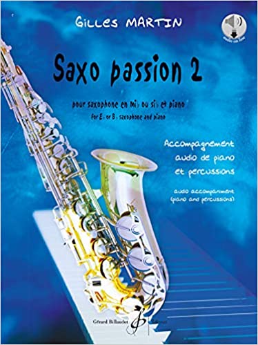 MARTIN G. - SAXO PASSION V.2 (+CD) MIb o SIb