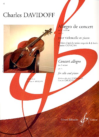 DAVIDOFF K. - ALLEGRO DE CONCIERTO OP.11