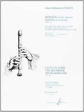 Jean-Sébastien Bach - Sonate en mi bemol majeur Bwv 1033