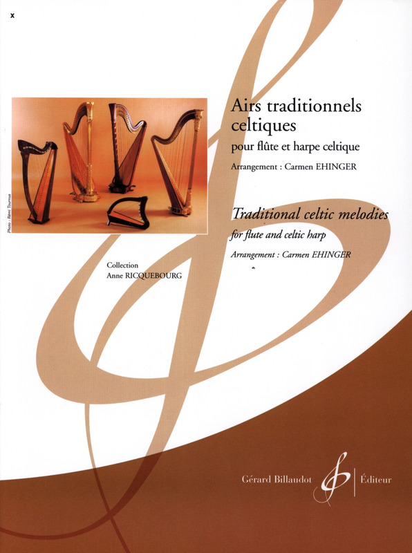 ALBUM .- MELODIAS TRADICIONALES CELTAS - FLAUTA Y ARPA-
