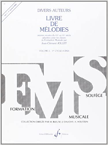 JOLLET J.C. - LIBRO DE MELODIAS V.1 -
