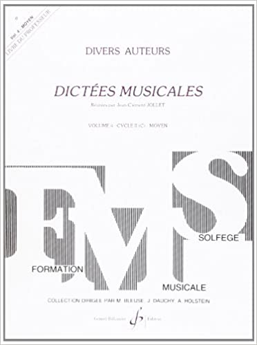 JOLLET J.C. - DICTADOS MUSICALES V.4 PROFESOR -