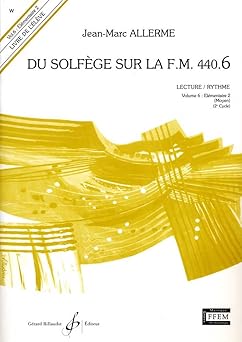 ALLERME J.M. - DU SOLFEGE SUR FM.440.6 V.6 ALUMNO (+CD) -