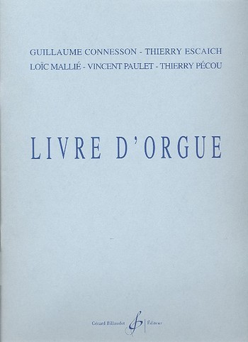 Collectif - Livre d'orgue