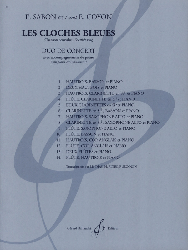 SABON E. - LES CLOCHES BLEUES ( FL/CLP )