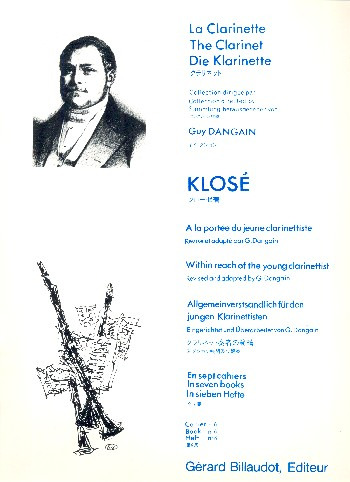 KLOSE H. - A LA PORTEE DU JEUNE CLARINETTISTE V.6 -