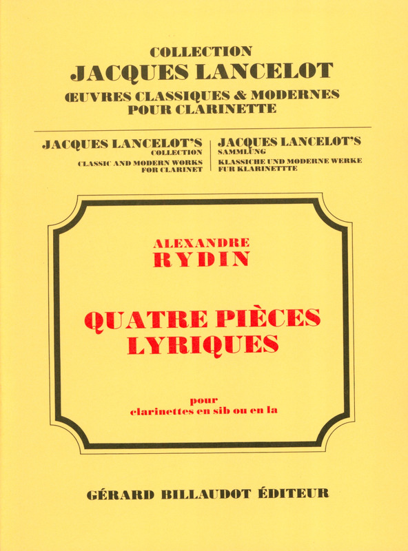RYDIN A. - PIEZAS LIRICAS (4) -