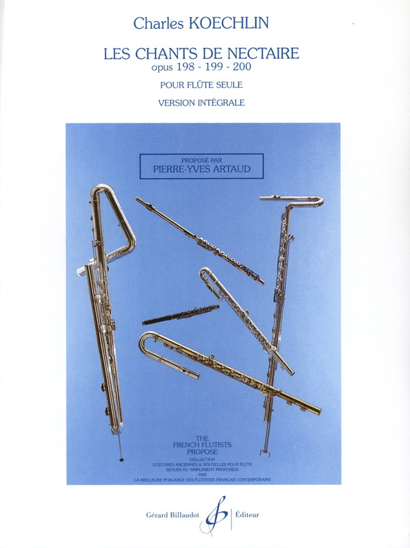 KOECHLIN CH. - LES CHANTS DE NECTAIRE - OP.198-199-200