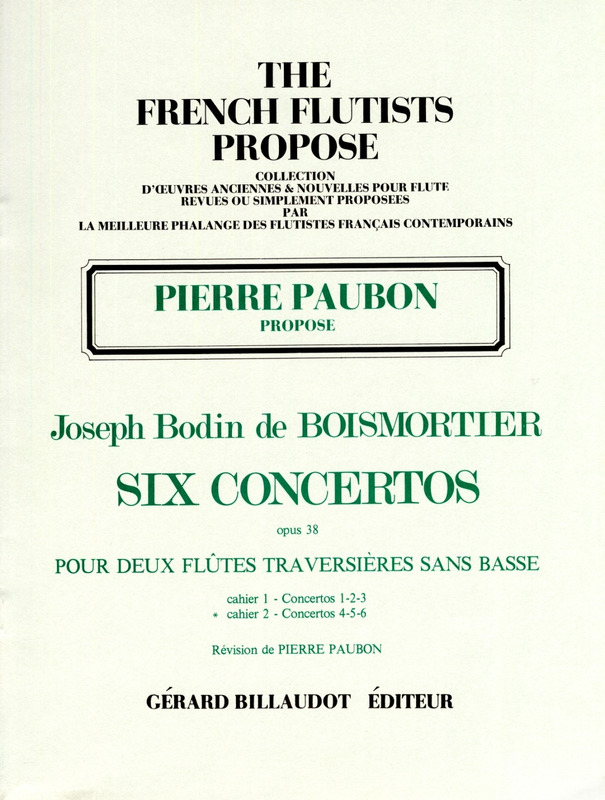 BOISMORTIER J.B. - CONCIERTOS V.2 (6) -
