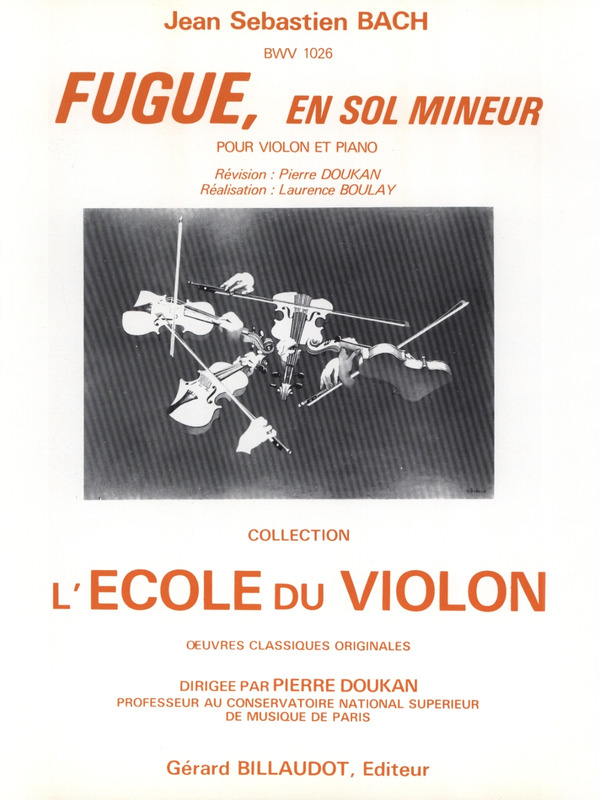 BACH J.S. - FUGA SOM m - BWV.1026