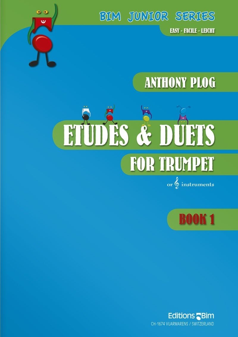 PLOG A. - ESTUDIOS Y DUOS BOOK 1 LEVEL 1-2 (trompeta o instr.Si B.)