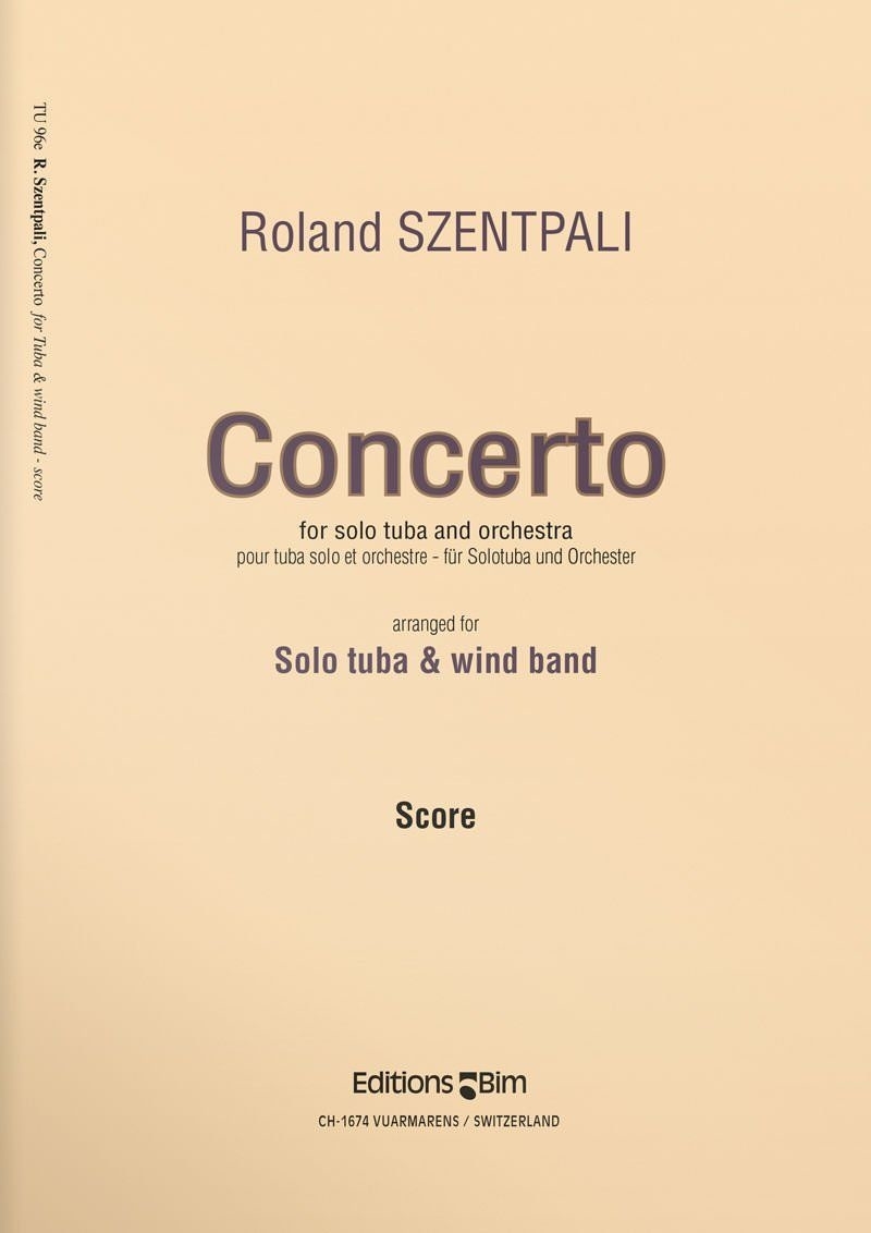 SZENTPALI R. - CONCIERTO TUBA &WIND BAND