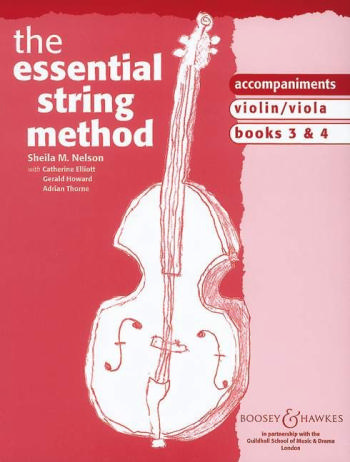 NELSON - ESSENTIAL STRING METHOD - V.3-4 PIANO ACCOMPANIMENTS VIOLIN/VIOLA