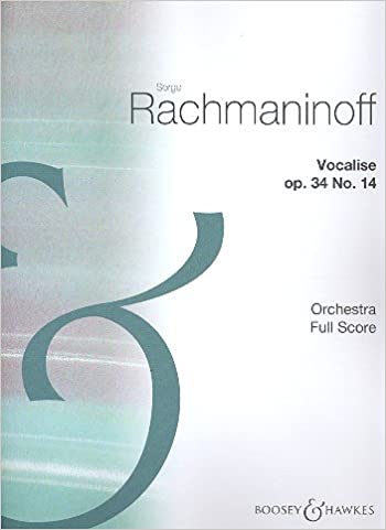 RACHMANINOFF S. - VOCALISE - OP.34 Nº14 ORQUESTA