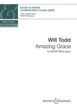 TODD. W. - AMAZING GRACE CORO SSAATTBB /PIANO
