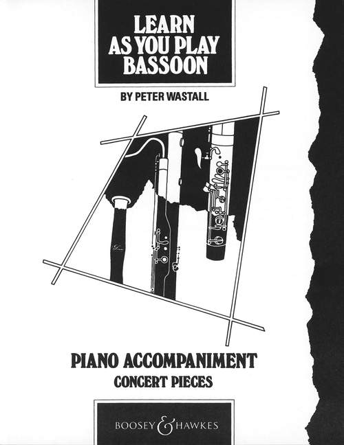 Peter Wastall - Learn As You Play Bassoon (Accomp piano)